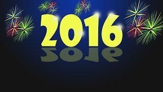 How to create Happy New Year 2016 wallpaper - photoshop screenshot 4