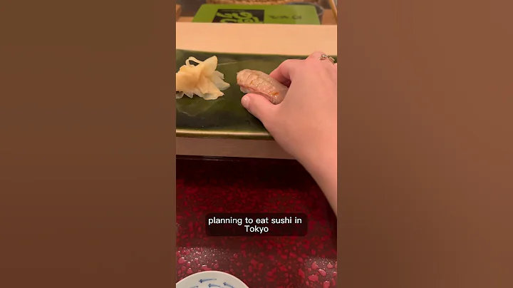 Your guide to sushi in Tokyo #japanesefood #sushi #tokyo #tokyofood #tokyotravel