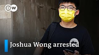 Hong Kong democracy activist Joshua Wong arrested | DW News