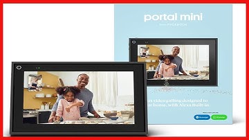 Facebook Portal Mini - Smart Video Calling 8” Touch Screen Display with Alexa