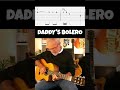 Daddy's Bolero guitar tabs (Guitar Pro) beginner