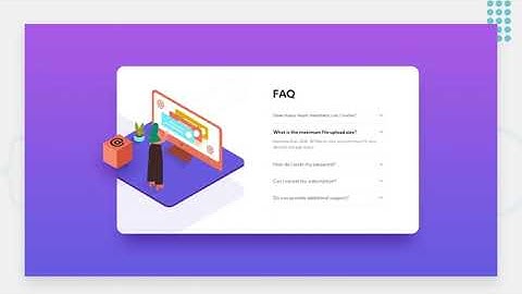 Faq Accordion Card | Frontend Mentor Example