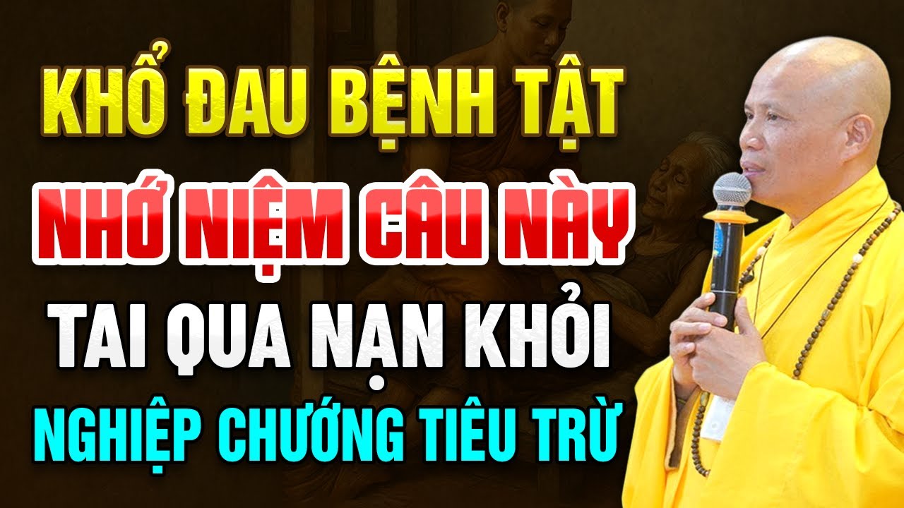 LÚC KHỔ ĐAU BỆNH TẬT NHỚ NIỆM CÂU NÀY TAI QUA NẠN KHỎI NGHIỆP CHƯỚNG TIÊU TRỪ  (rất linh ứng)