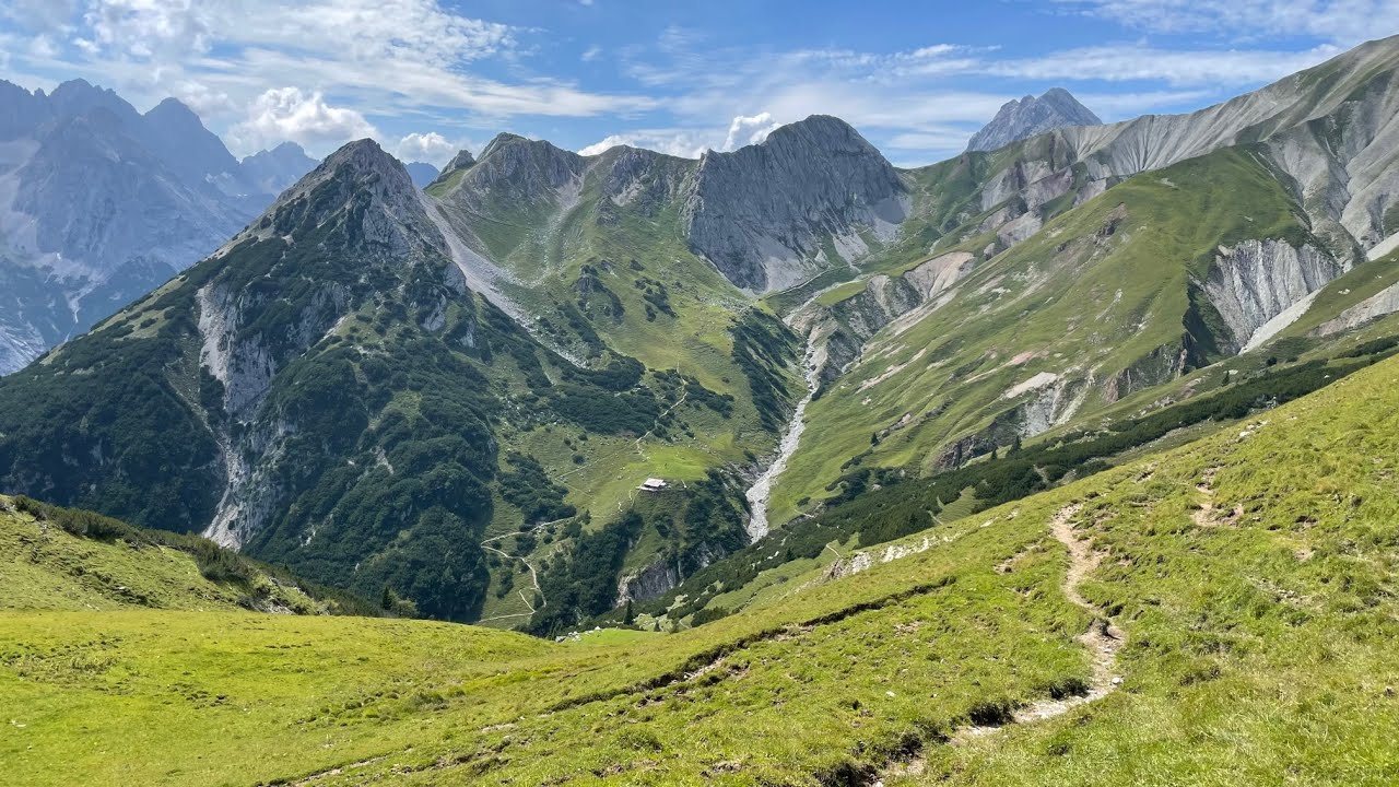 Zweithöchster Berg Deutschlands Hochwanner - der zweithöchste Berg Deutschlands (2744 m) - YouTube