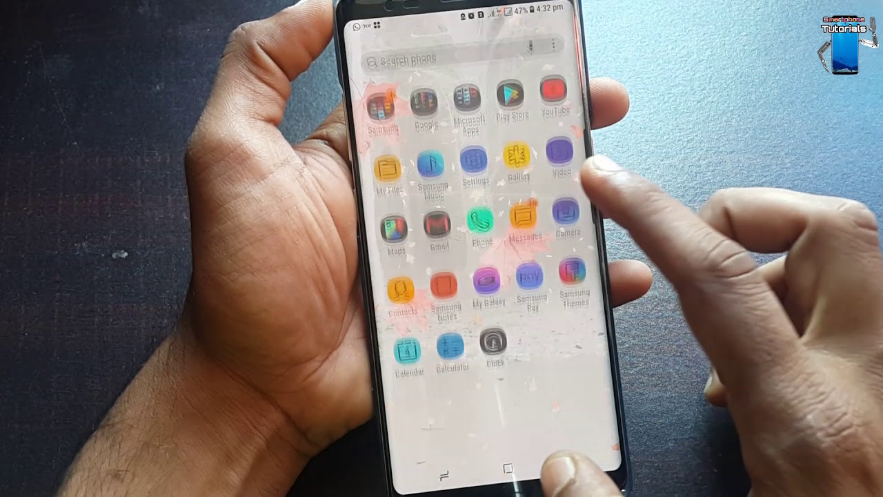 How to Enable or Disable Negative Colours in Samsung Galaxy Note 8/S8 ...