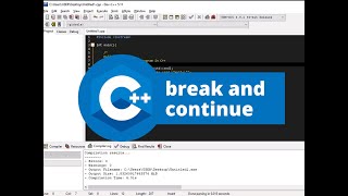 #19. C++ BREAK & CONTINUE (TAGALOG)