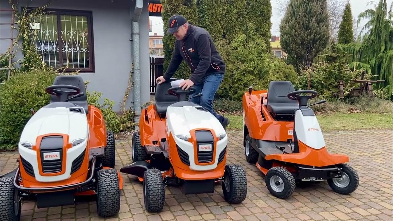 Traktor ogrodowy STIHL RT 4097 SX MIRBAR YouTube