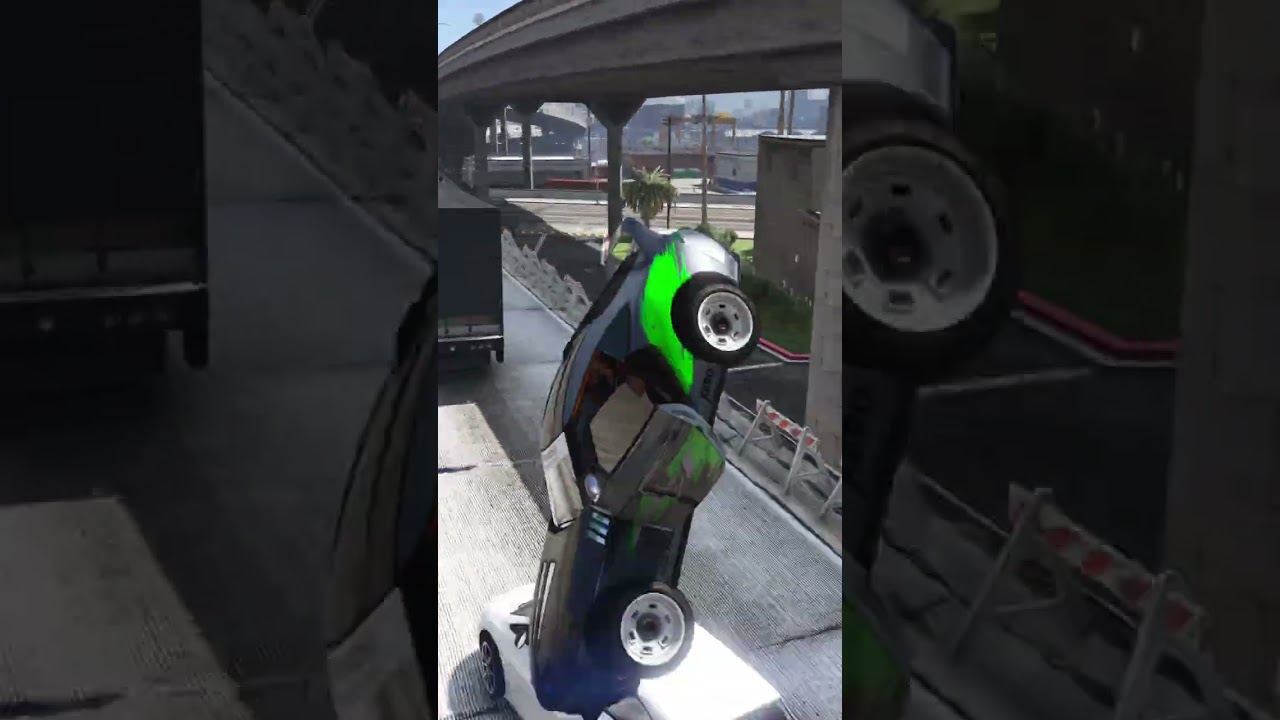 GTA 5 Impact Physics Realistic Cars 🚘🔥