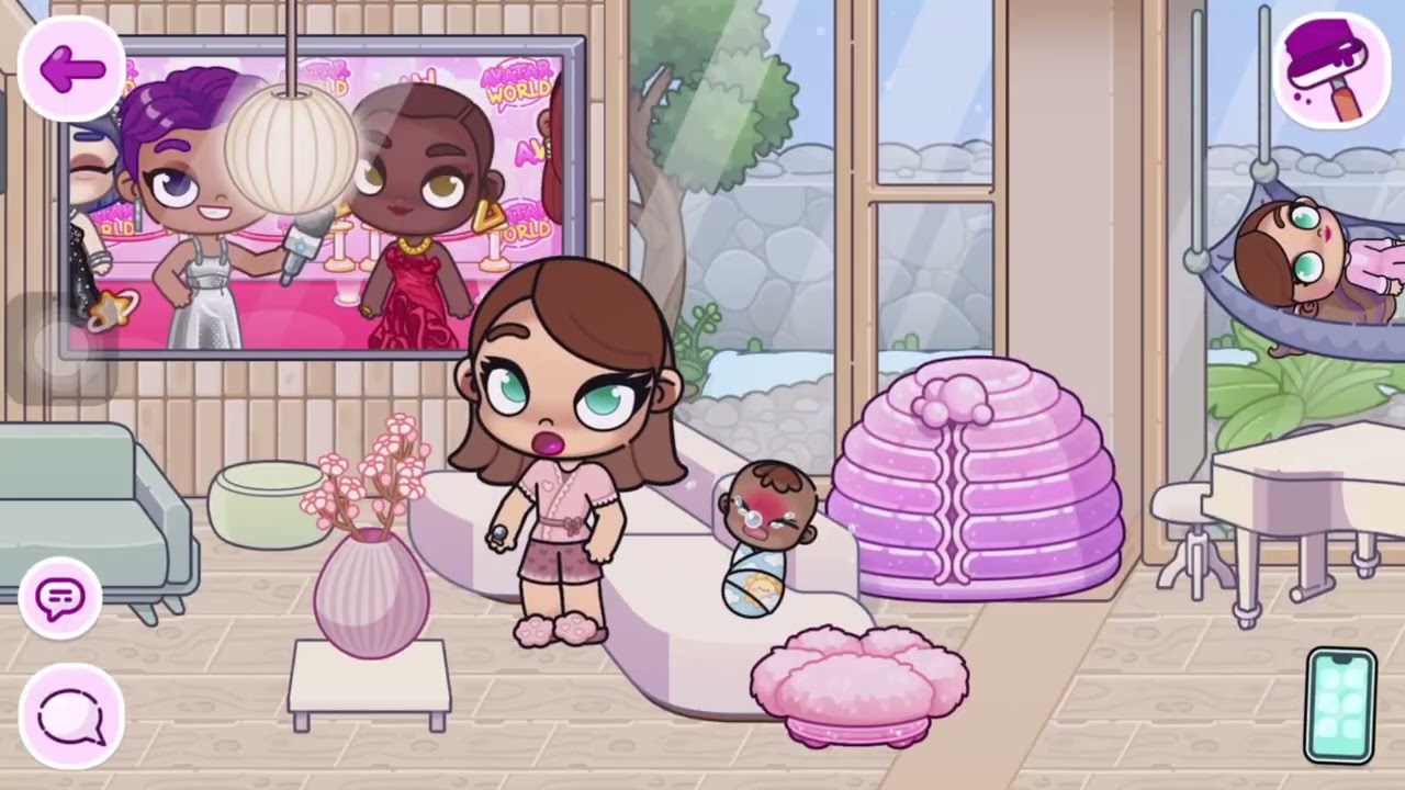 Rotina a Alice ficou com ciúmes do Davi?👼🏽Avatar wolrd rotinas e histórias💖