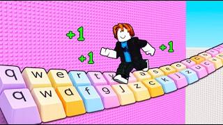 *СТАЛ САМЫМ БЫСТРЫМ* БЕГ ПО КЛАВИАТУРЕ ОББИ В РОБЛОКС / ROBLOX +1 Speed Keyboard Escape