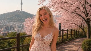 German Girl's First Time in Korea