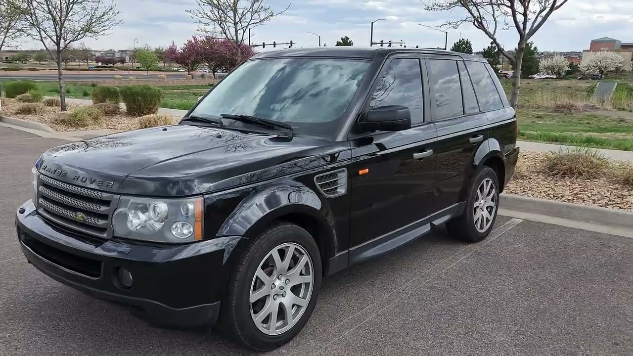 Обзор Land Rover Range Rover Sport HSE 2008 года.