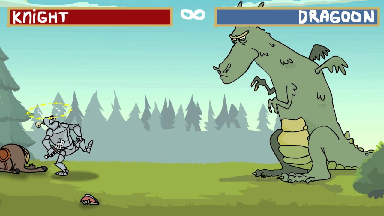 Рыцарь и дракон