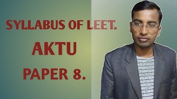 LEET SYLLABUS. ,| #UPTU LEET | AKTU LEET. || A2K CLASSES