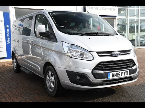 Used Ford Transit Connect >> Used Ford Tourneo Custom 9 seat Titanium Moondust Silver 2015 - YouTube Used Ford Transit Connect >> Used Ford Tourneo Custom 9 seat Titanium Moondust Silver 2015 - YouTube