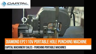 Diamond Ep2110V Portable Hole Punching Machine