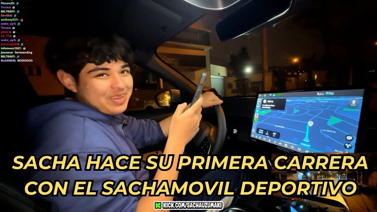 SACHA Y SU PRIMERA CARRERA CON SU AUTO DEPORTIVO, QUIZÁS LA ÚLTIMA 💀
