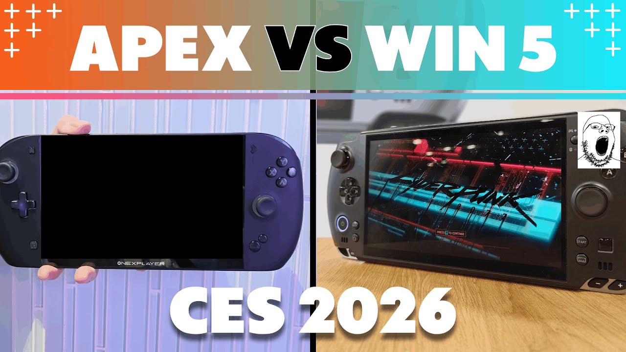 Onexplayer APEX vs GPD Win 5 impressions with Nelly.