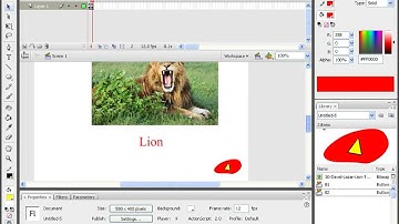 Next And Back Button In Flash CS3 Part 3 || Two Buttons Control In Flash CS3