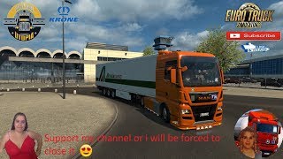 Euro Truck Simulator 2 (1.36) 

Grand Utopia map v1.8 First Look by MyGodness MAN TGX e6 by SCS Software EVR Sound Engine Krone DLC Trailer by SCS Naturalux Graphics and Weather + DLC's & Mods
https://www.mygodness.net/en

Support me please thanks
Support