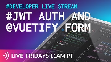 #JWT for Authentication and CRUD in @Vuejs and @TypeScript