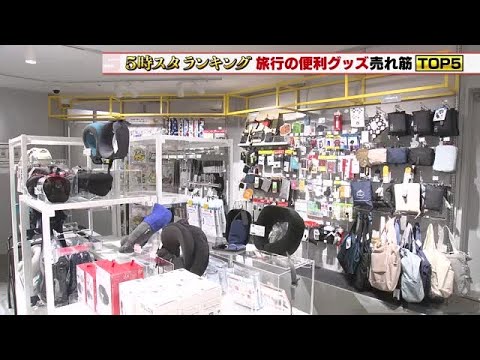 GWに使いたい「旅行便利グッズ」　売れ筋1位は小ぶりで洗えて何度でも使用可能な「耳栓」　栄ロフト調査 (2026年5月1日)