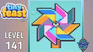 Tiny Feast Level 141: Gameplay Solution