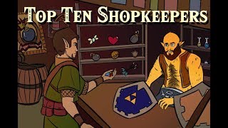 Top Ten Video Game Shopkeepers