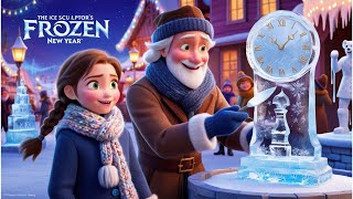The Ice Sculptors Frozen New Year - Animated Story For Kids