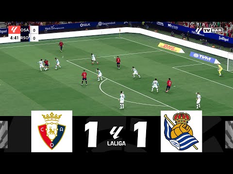 CA Osasuna vs. Real Sociedad [1-1] | La Liga 2023/24 | Match Highlights!