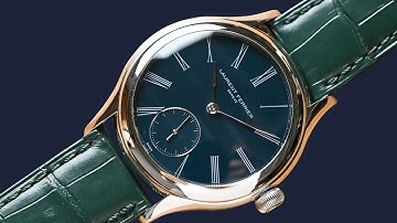 Laurent Ferrier Classic Tourbillon Teal Green | Enamel Elegance in Platinum
