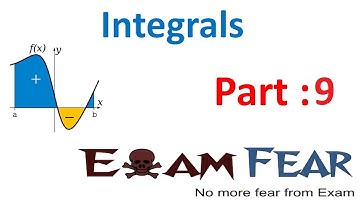 Maths Integrals part 9 (Integration by substitution) CBSE class 12 Mathematics XII