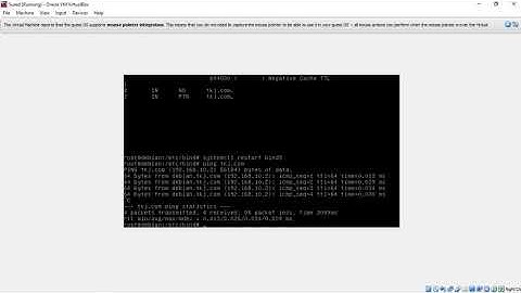 tutorial konfigurasi DNS dan Web server di debian 9