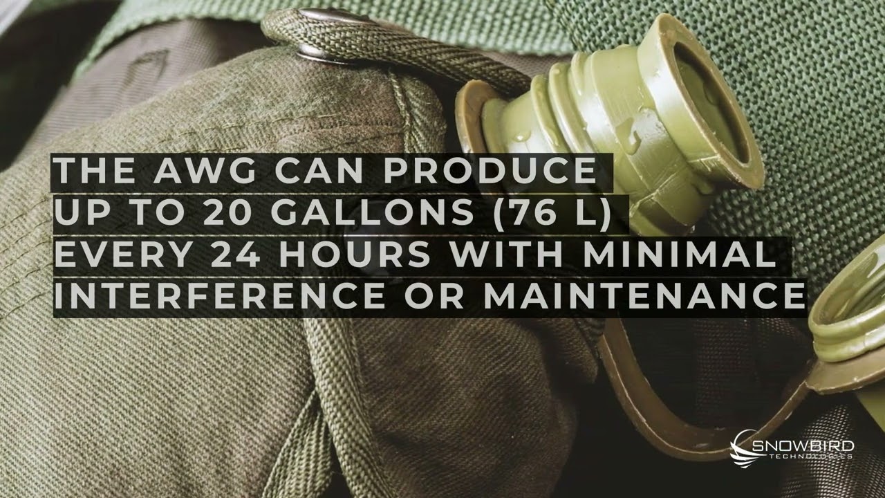 Make Drinking Water from the Air