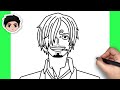 How To Draw Sanji | One Piece - Easy Step By Step Tutorial