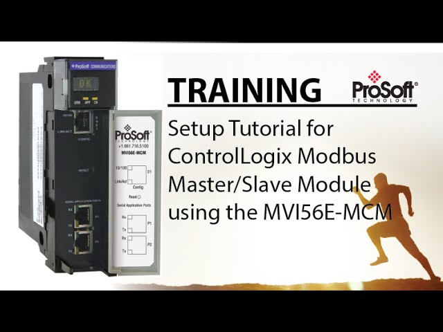 Set Up: ControlLogix Modbus Master/Slave Module using the MVI56E-MCM module