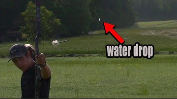 water drops , long range and ramp archery trickshots | James Jean Trickshots
