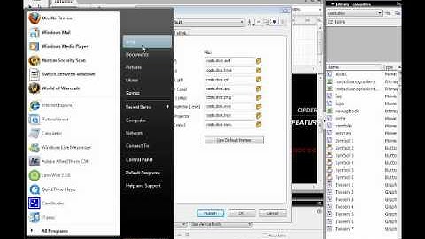 Html Help: Incorporating a flash file into a website