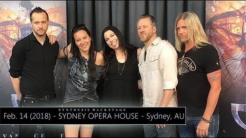 Evanescence - Synthesis Backstage - Sydney Opera House, Australia. (14.02.2018)