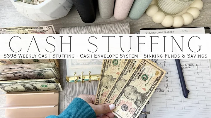 Weekly Cash Stuffing $406 | Cash Envelope System | Sinking Funds & Savings Challenges