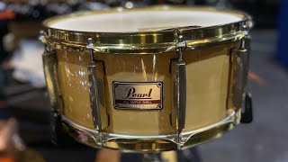 PEARL ALL Maple Shell 14x6.5 Gold Part • @SUMNAKSOOY
