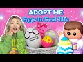 ROBLOX ADOPT ME EGGS IN REAL LIFE! **While playing adopt me!**