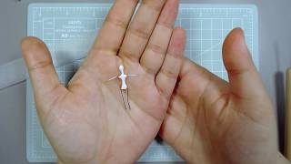 How to Make a Mini ARMATURE for Miniature Figures