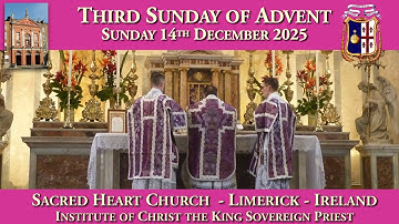 Sunday 14th December 2025: Third Sunday of Advent (Gaudete Sunday)