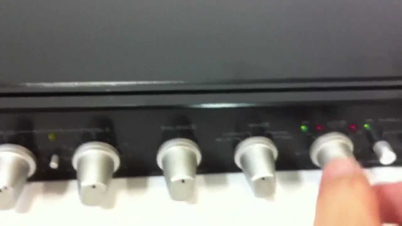 CROWN クラウン PSL-2 Preamplifier プリアンプ AMCRON アムクロン 015237 - YouTube