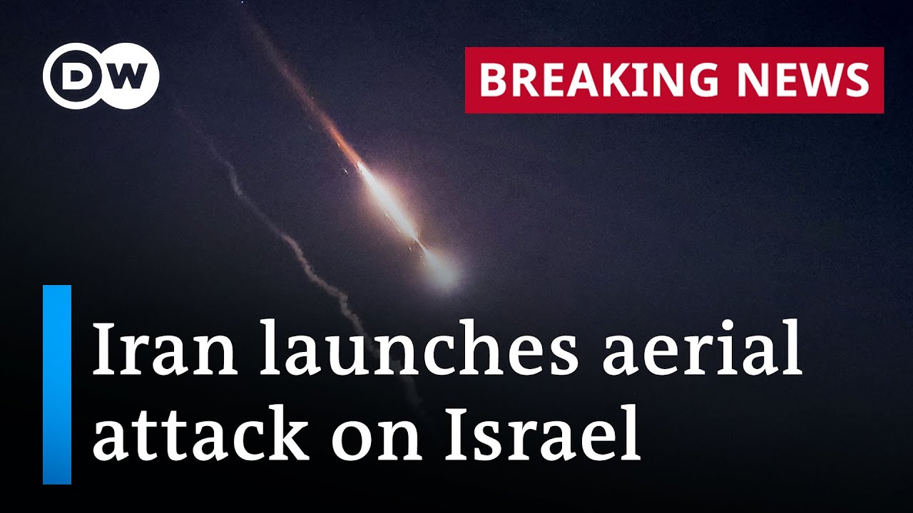 ⁣Drones and missiles: Iran launches its first direct military attack against Israel | DW News