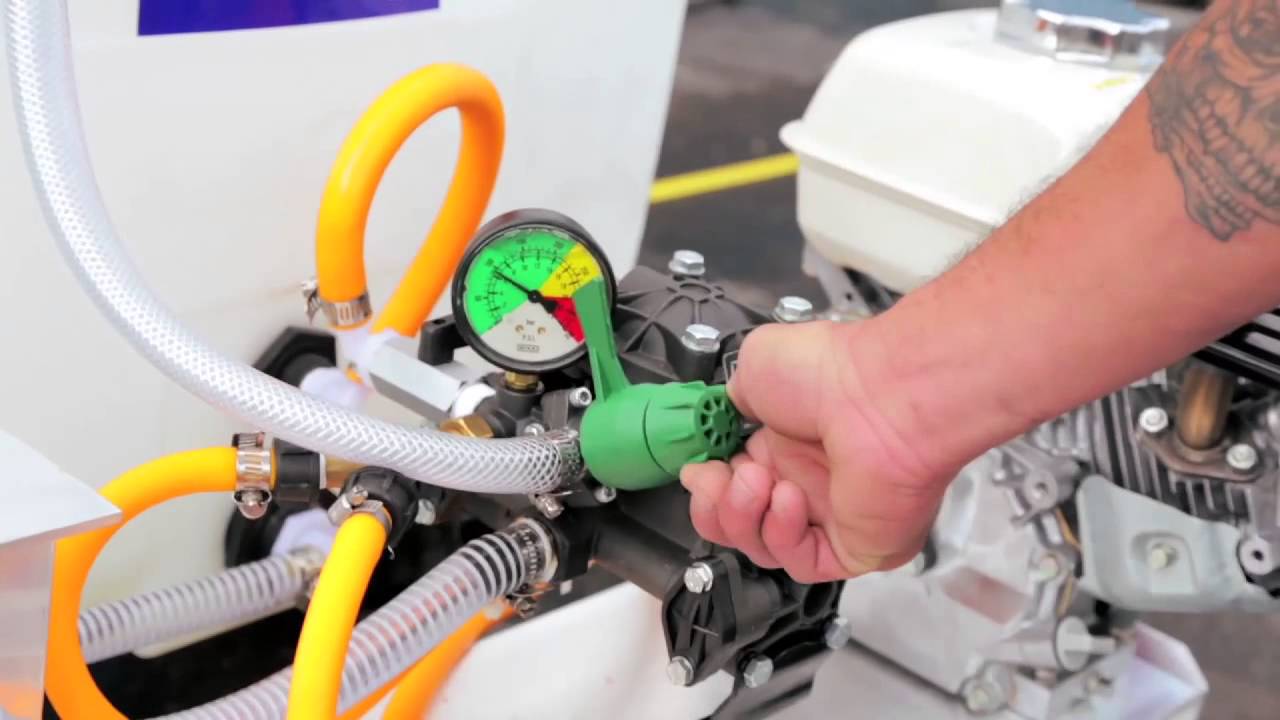 Getting Started With the Kings Sprayers 100 Gallon 2Wheel Sprayer YouTube