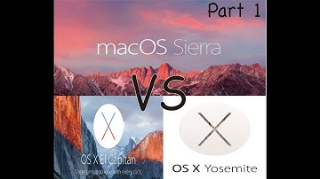 MacOS Sierra vs El Capitan vs Yosemite Boot up speed test part 1