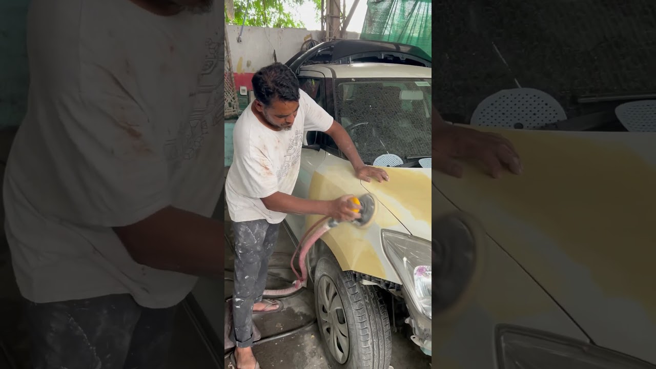 Maruti Suzuki Swift Fender Painting Full Process 
