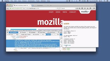 Firefox 40: CSS help in the Page Inspector